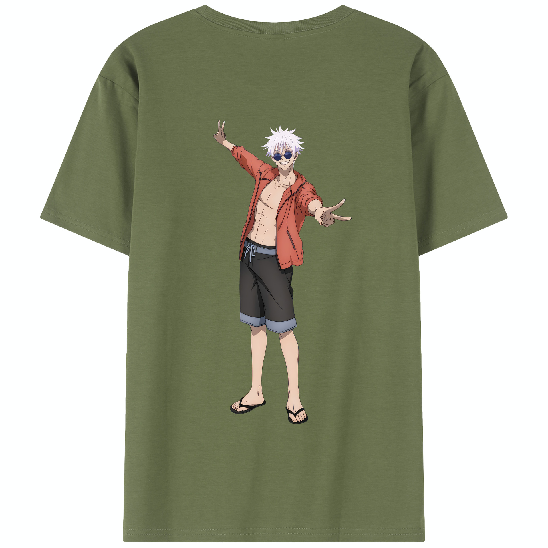 （画像用） 呪術廻戦 Jujutsu Kaisen 綿100％半袖Tシャツ（背面プリント）